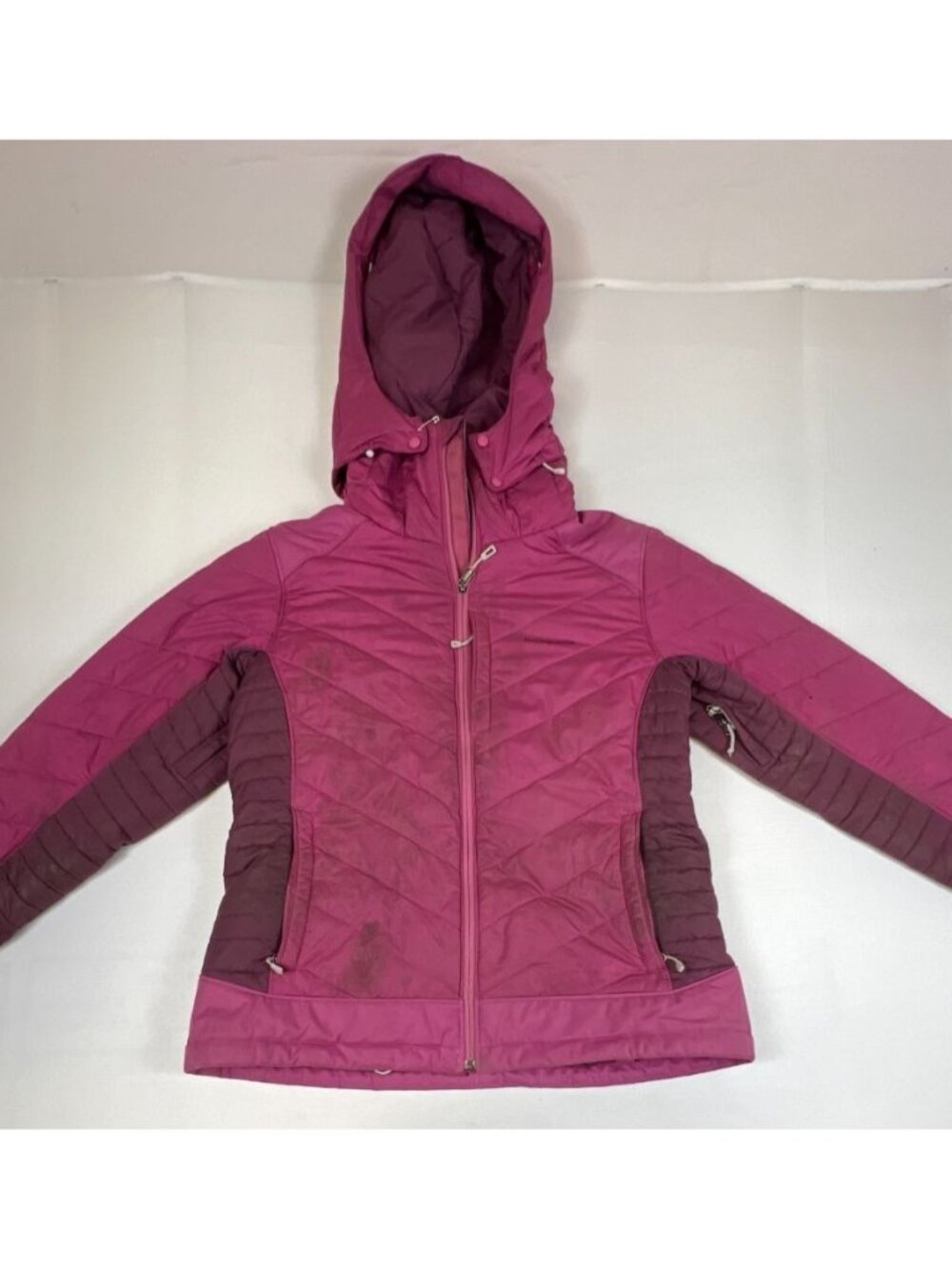 Vintage 2012 Patagonia Rubicon Rider Insulated Puffer Jacket Magenta Gorpcore L
